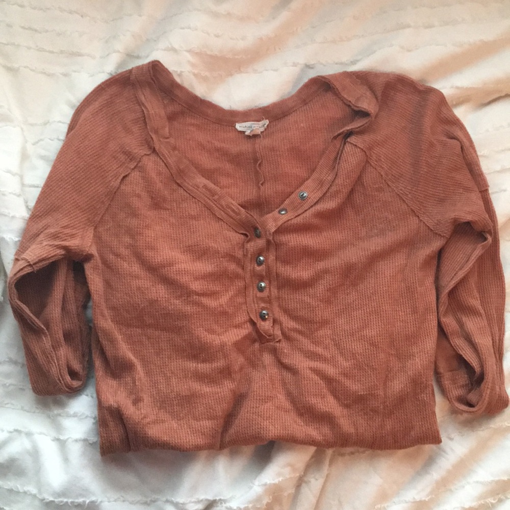 melrose and market button long sleeve